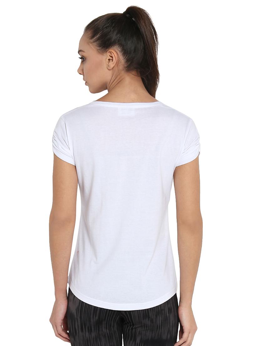 round neck solid tee - 16401947 - Zoom Image - 3