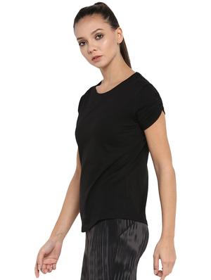 round neck solid tee - 16401948 - Standard Image - 2