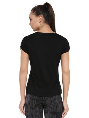 round neck solid tee - 16401948 - Standard Image - 3