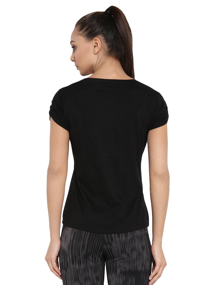 round neck solid tee - 16401948 - Zoom Image - 3