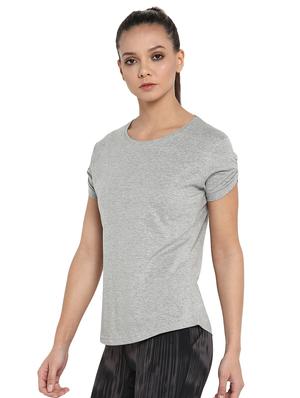 round neck solid tee - 16401949 - Standard Image - 2