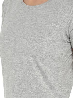 round neck solid tee - 16401949 - Standard Image - 5