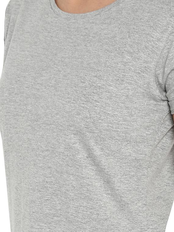 round neck solid tee - 16401949 - Zoom Image - 5