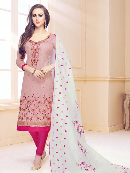 printed unstitched suit - 16402056 - Very Small Image - 1