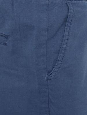 blue solid joggers - 16402324 - Standard Image - 4