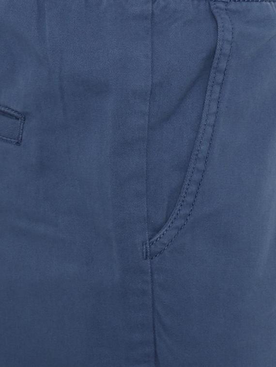 blue solid joggers - 16402324 - Zoom Image - 4