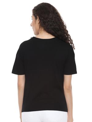 floral applique solid top - 16403539 - Standard Image - 2