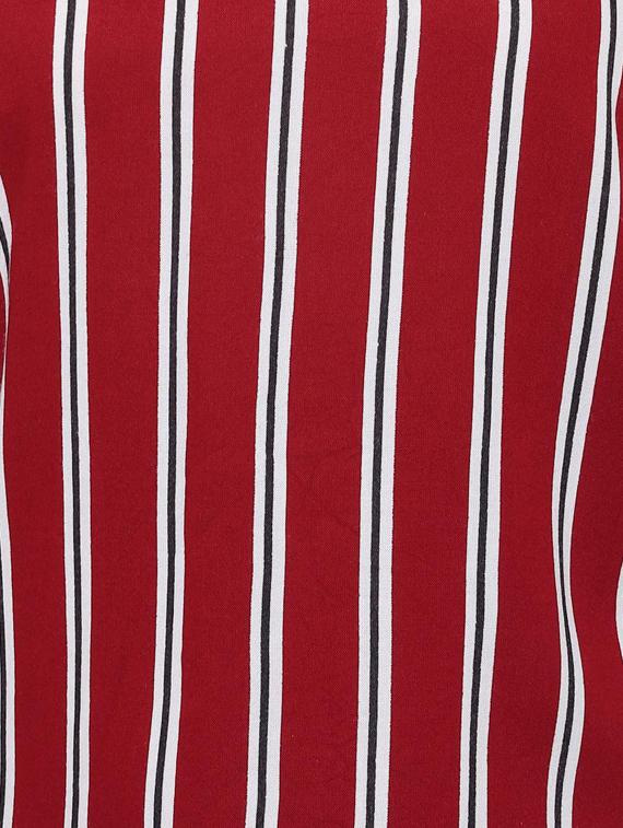 smocked detail striped top - 16403617 - Zoom Image - 3