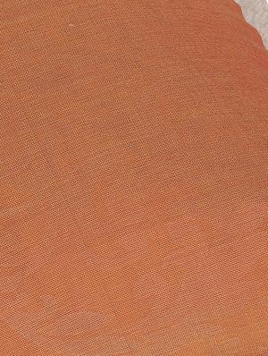 ivory orange block printed reversible cushion cover - 16403953 - Standard Image - 6