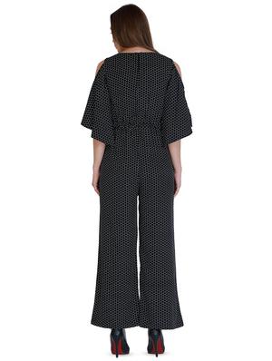 cols shoulder geometric print jumpsuit - 16404037 - Standard Image - 3
