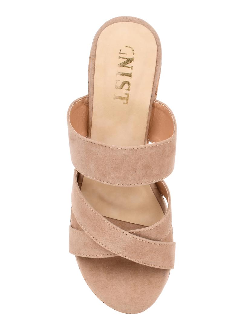 beige slip on wedges - 16404218 - Zoom Image - 4
