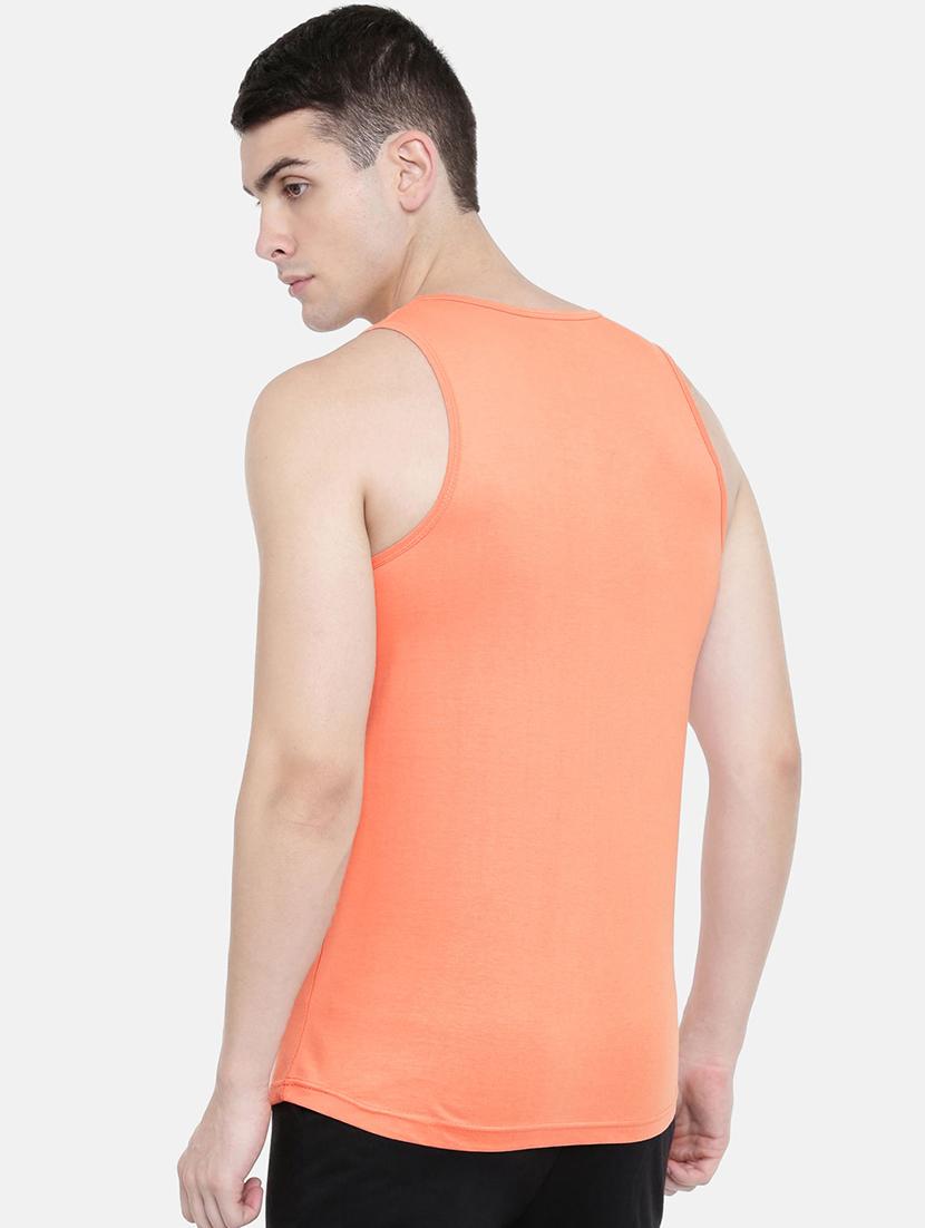 peach front print vest - 16405522 - Zoom Image - 3