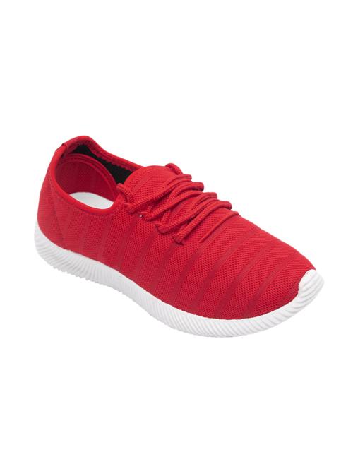 red lace-up sports shoes - 16405909 - Very Small Image - 1