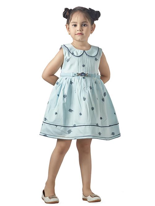 pintuck detail peter pan neck frock - 16407469 - Standard Image - 1