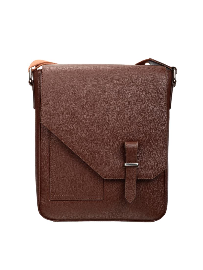 brown leather regular messengerbag - 16407492 - Zoom Image - 1