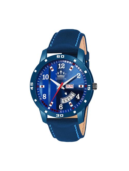 LimeStone Round dial analog watch - (LS2833) - 16408357 - Standard Image - 1