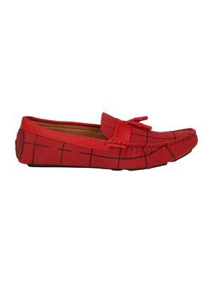 zebx red suede slip on loafers - 16408635 - Standard Image - 2