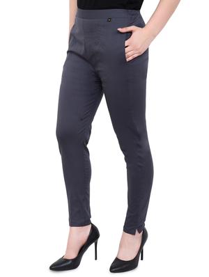 pocket detail flat front trousers - 16409337 - Standard Image - 2