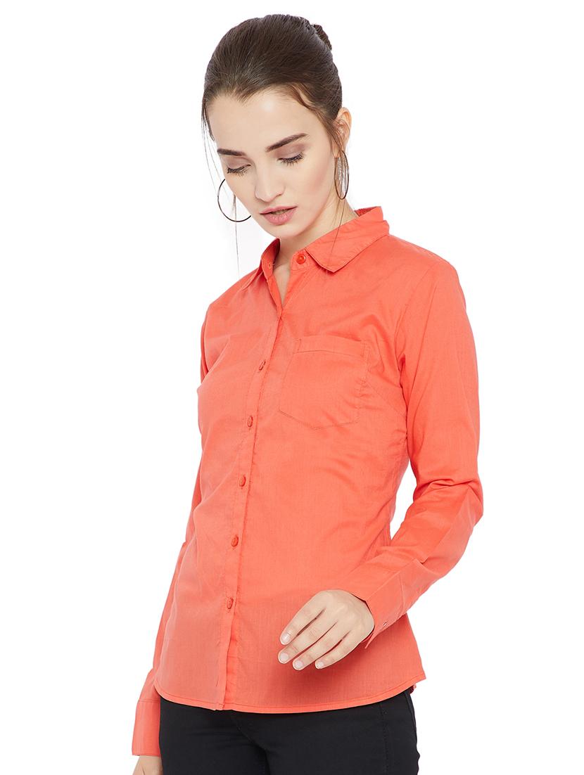long sleeved solid shirt - 16410002 - Zoom Image - 1