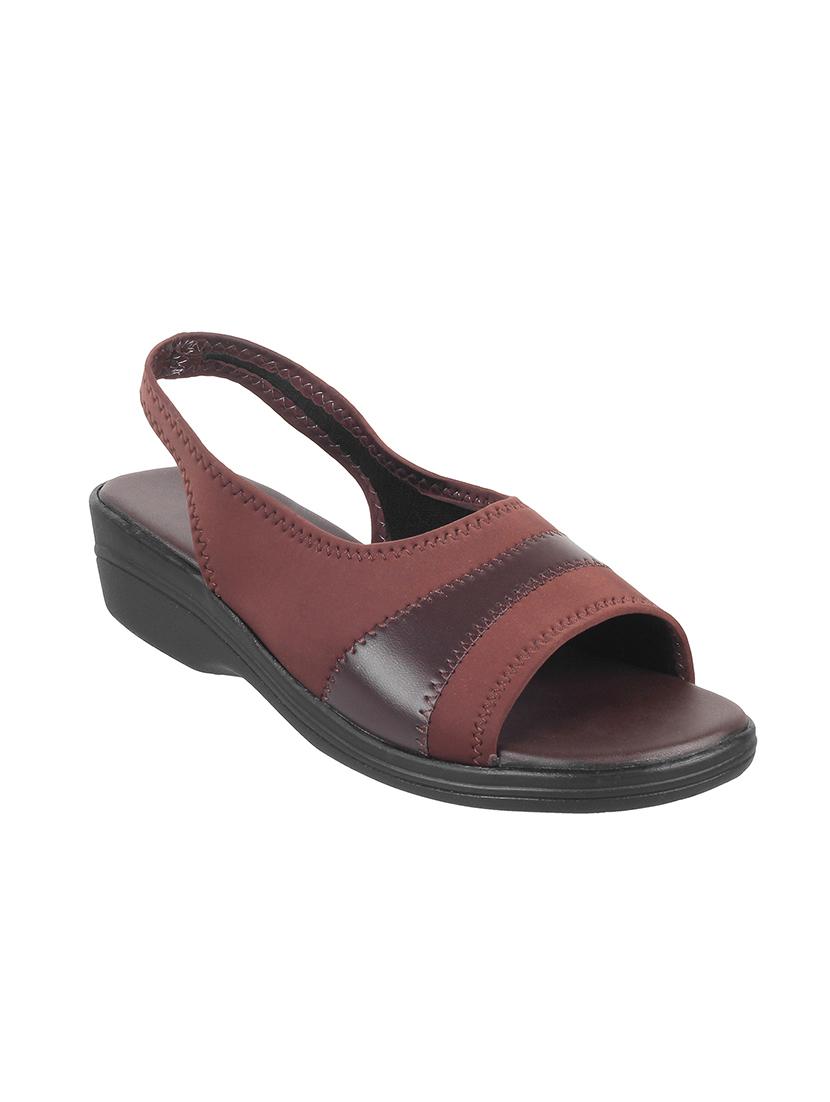 brown back strap sandals - 16417177 - Zoom Image - 1