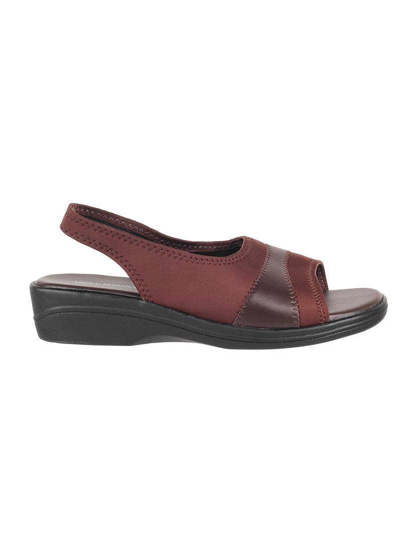 brown back strap sandals - 16417177 - Zoom Image - 2