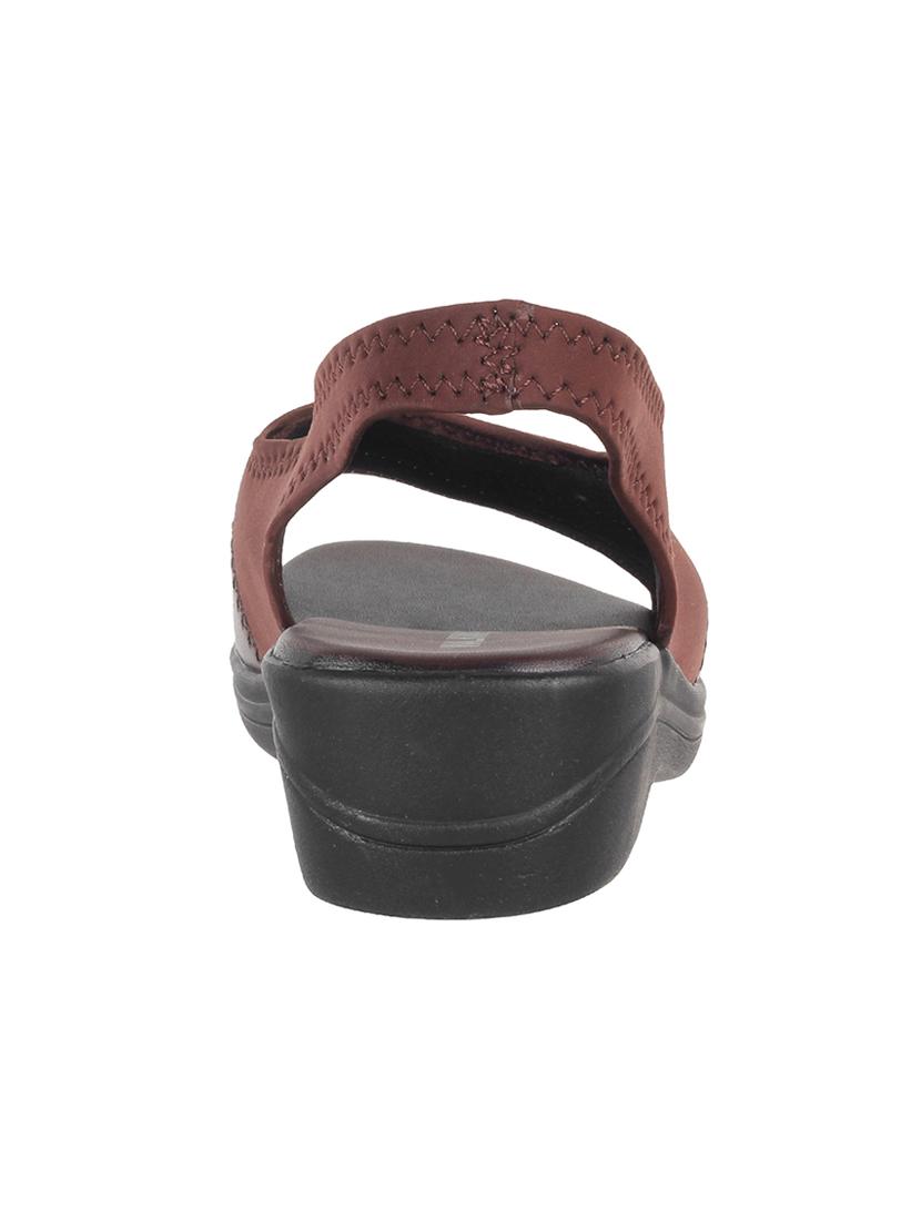 brown back strap sandals - 16417177 - Zoom Image - 3