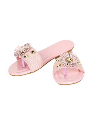 pink toe separator sandals - 16417451 - Standard Image - 3
