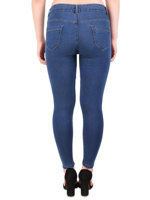 pocket detail dotted print jean - 16417565 - Standard Image - 3