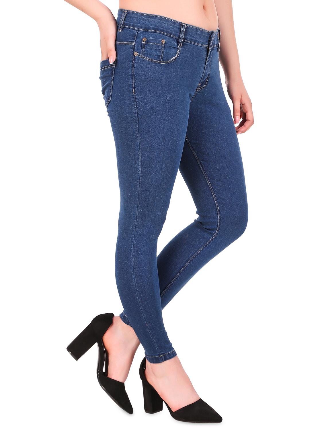 pocket detail dotted print jean - 16417565 - Zoom Image - 2