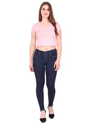 pocket detail fringe hem jeans - 16417566 - Standard Image - 4