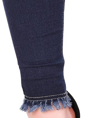 pocket detail fringe hem jeans - 16417566 - Standard Image - 6