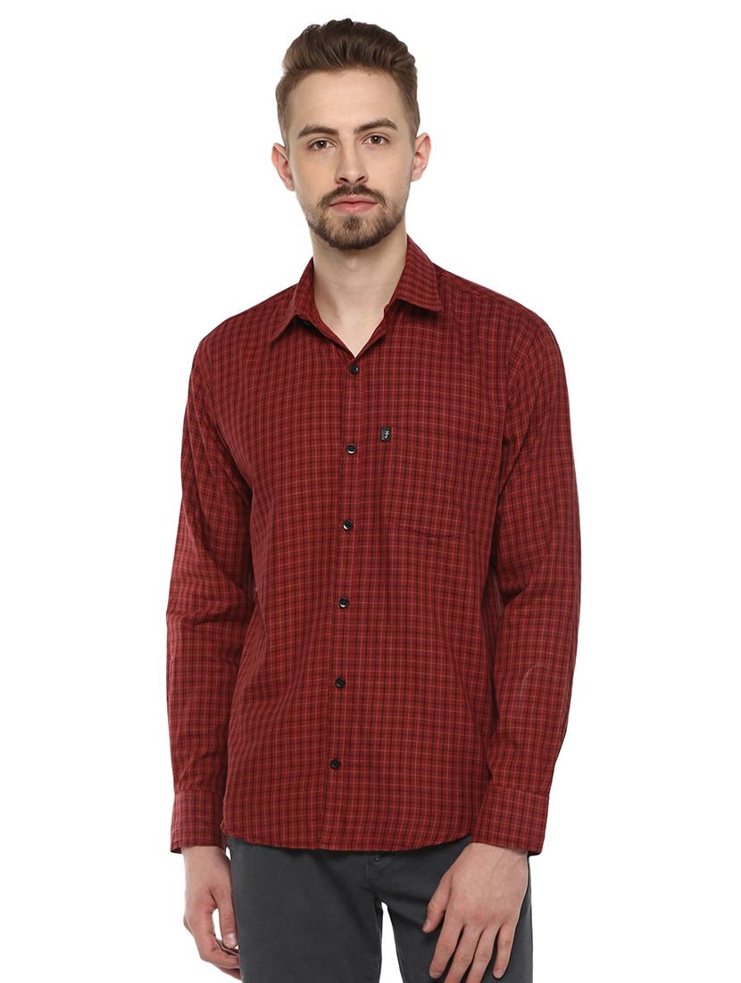 red checkered casual shirt - 16418839 - Zoom Image - 1