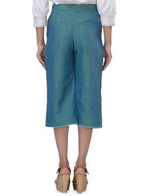 star embroidered high rise culottes - 16419466 - Standard Image - 3