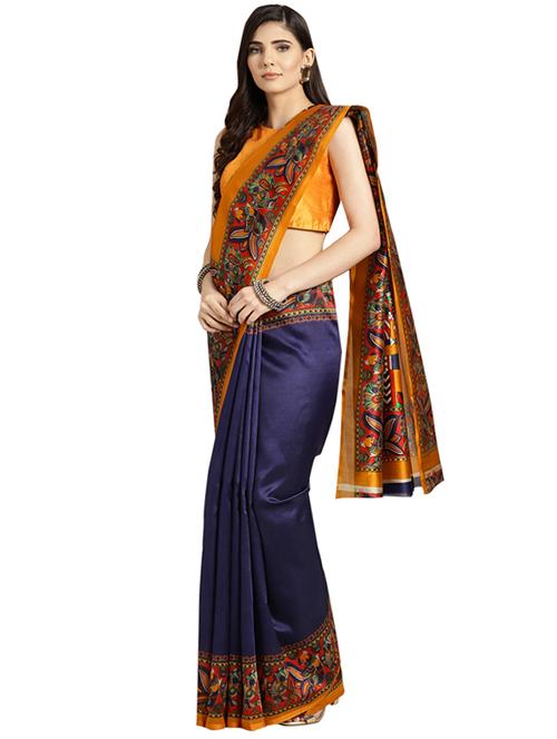 conversational half & half saree with blouse - 16420273 - Standard Image - 1