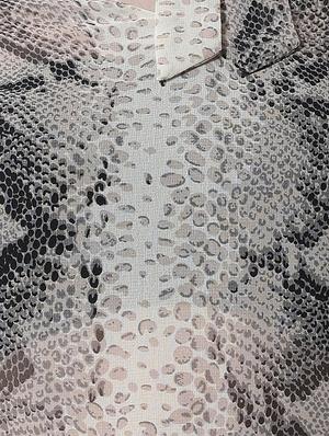 tie up neck snake print top - 16420901 - Standard Image - 5