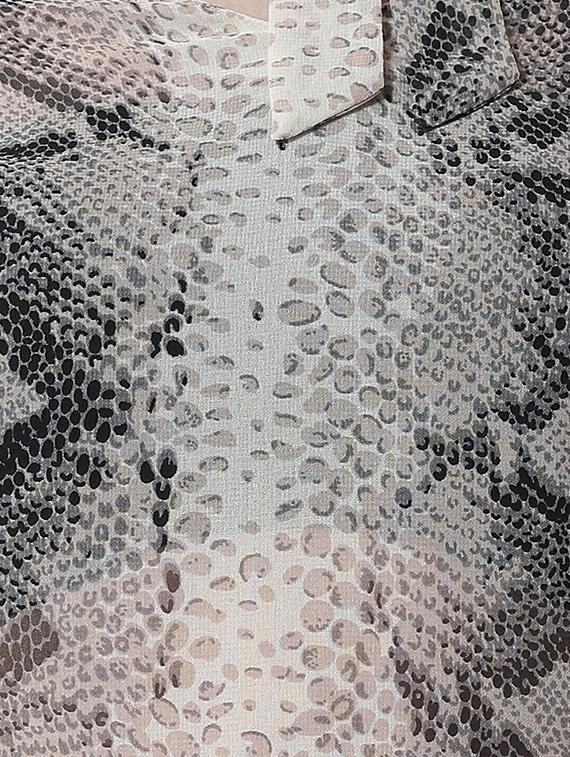 tie up neck snake print top - 16420901 - Zoom Image - 5