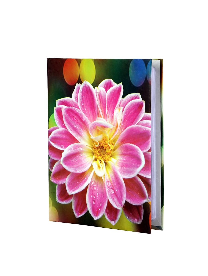 sehaz artworks pink flower photo album scrapbook, diy handmade album scrapbook for anniversary, wedding, travelling - 16421708 - Zoom Image - 1