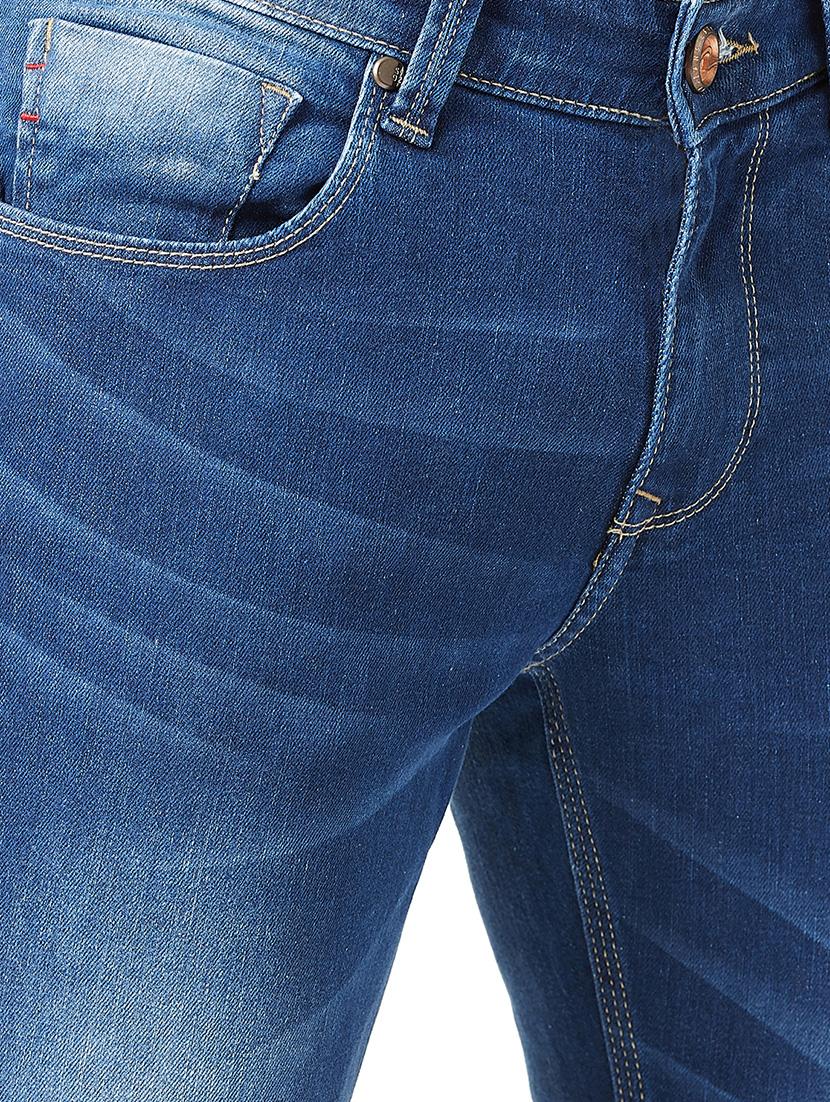 blue light washed denim jeans - 16423921 - Zoom Image - 5