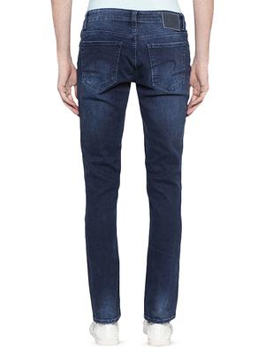 blue light washed denim jeans - 16423933 - Standard Image - 3