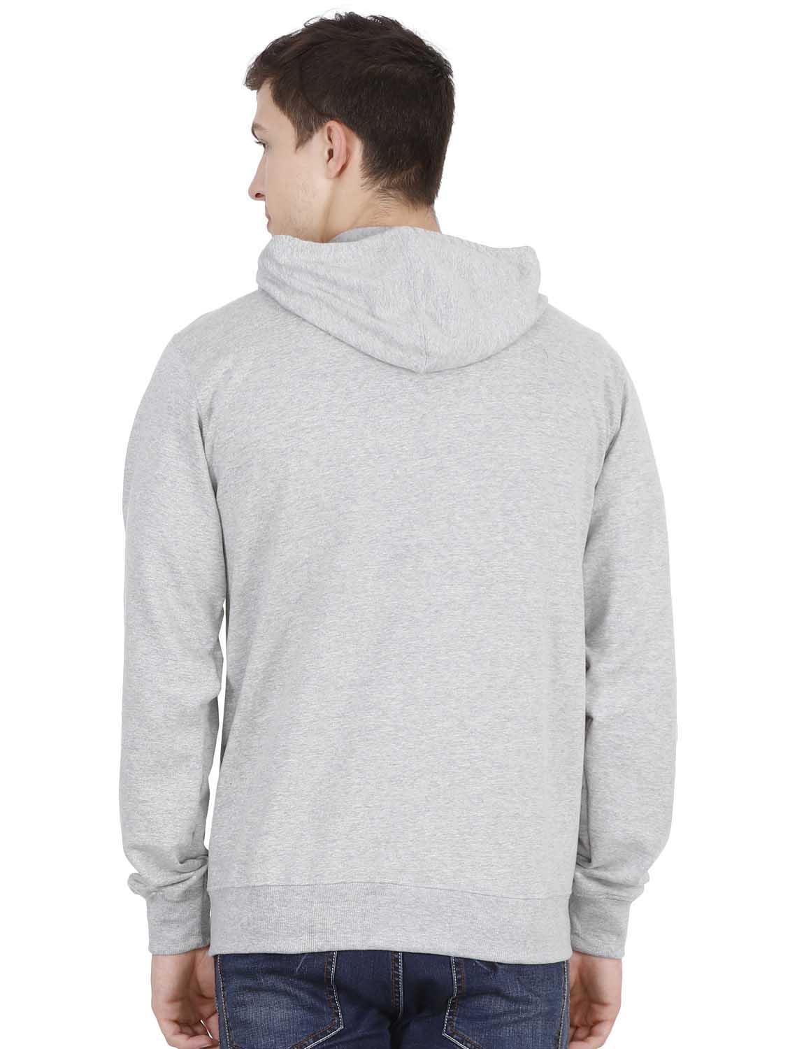 light grey solid sweatshirt - 16425265 - Zoom Image - 3