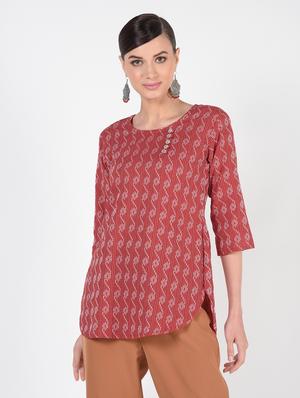 kaantha straight kurti - 16425366 - Standard Image - 2