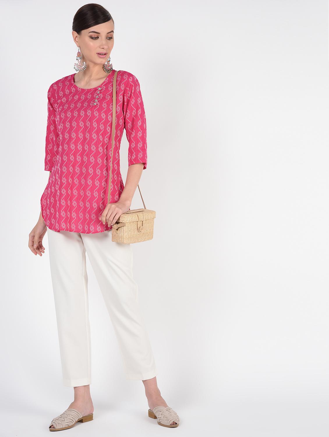 kaantha straight kurti - 16425367 - Zoom Image - 1