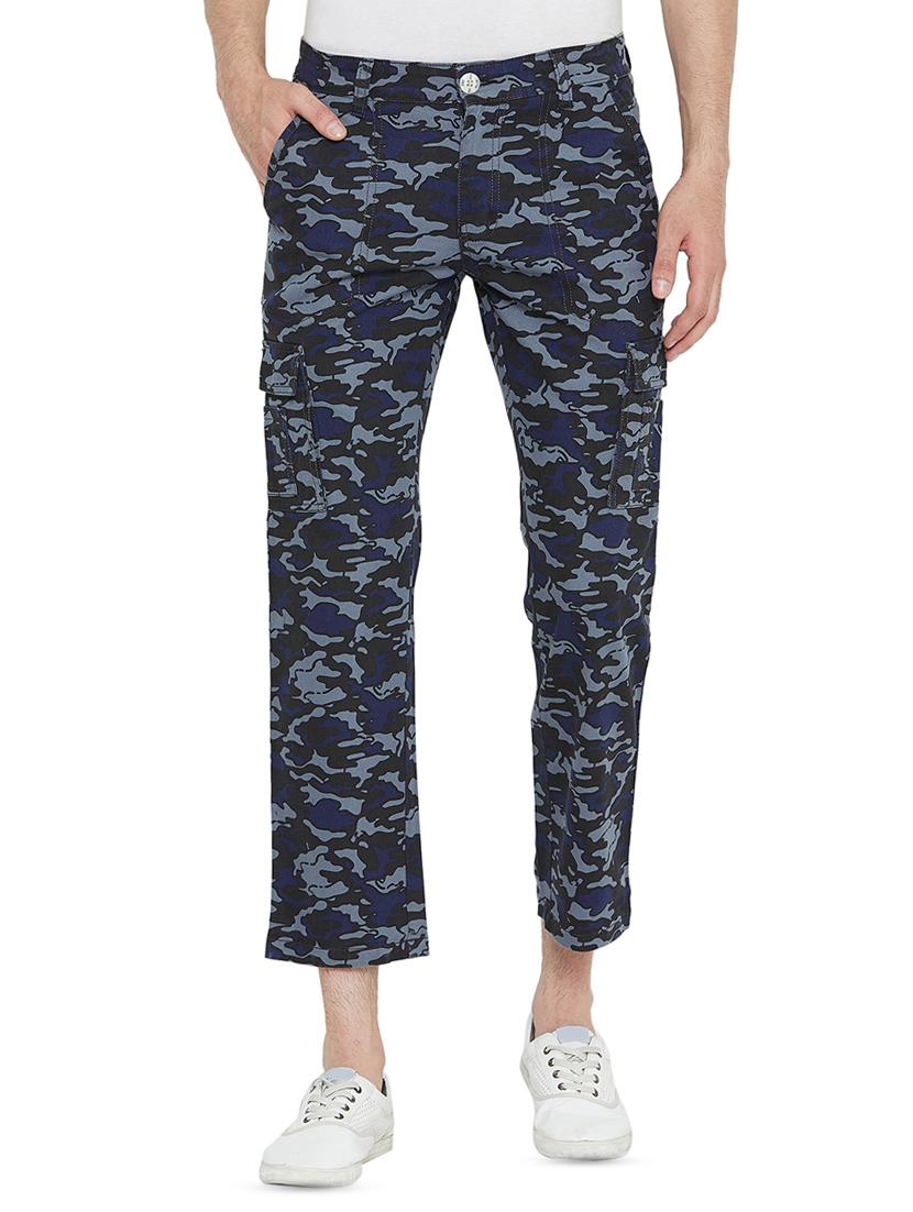 blue camouflage print cargo - 16427295 - Zoom Image - 1