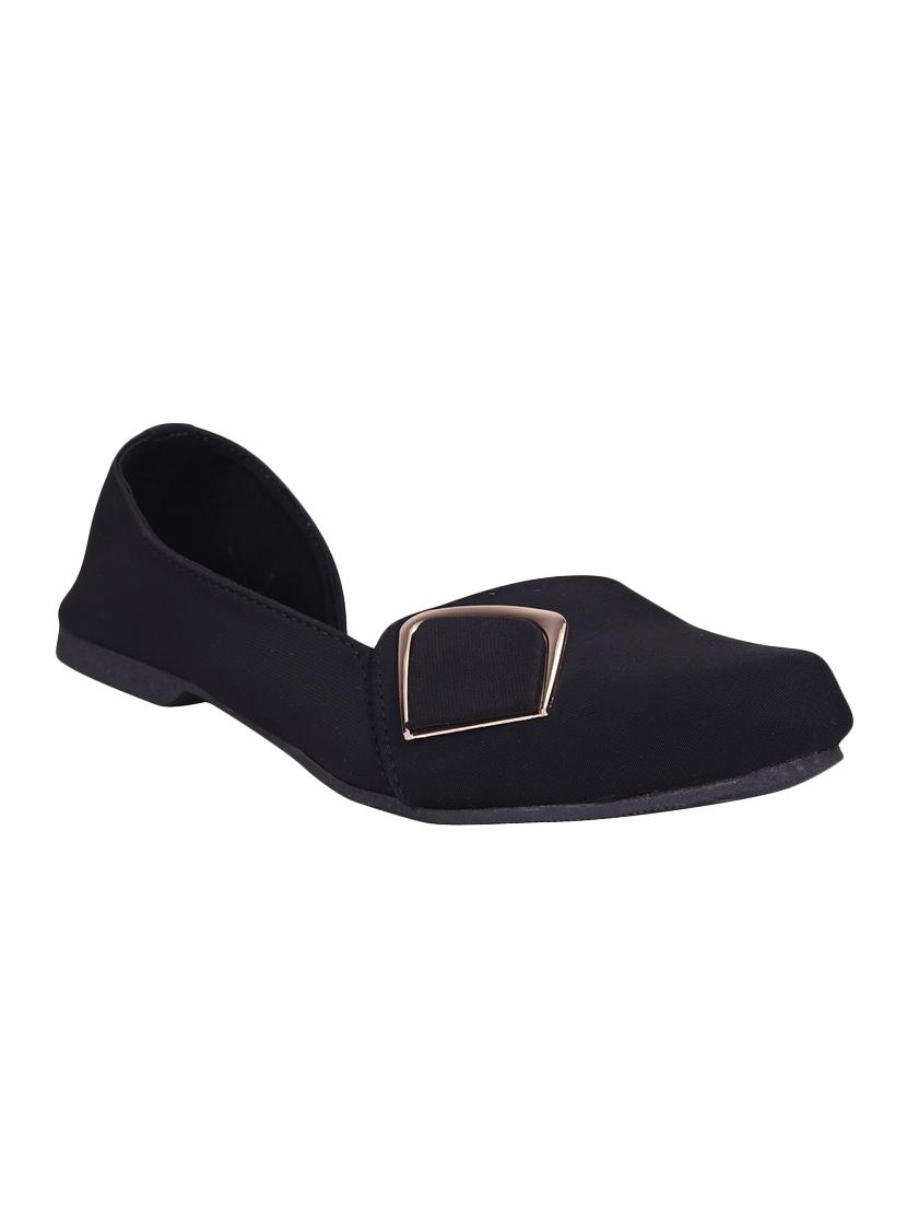 black slip on ballerinas - 16428085 - Zoom Image - 1