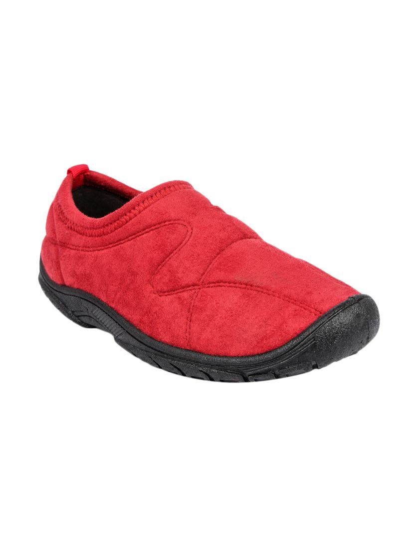red slip on sports shoes - 16428972 - Zoom Image - 1