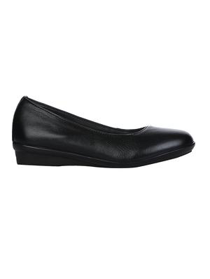 black slip on ballerinas - 16429025 - Standard Image - 2
