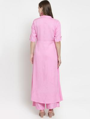embroidered kurta pant set - 16431907 - Standard Image - 3