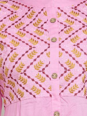 embroidered kurta pant set - 16431907 - Standard Image - 4