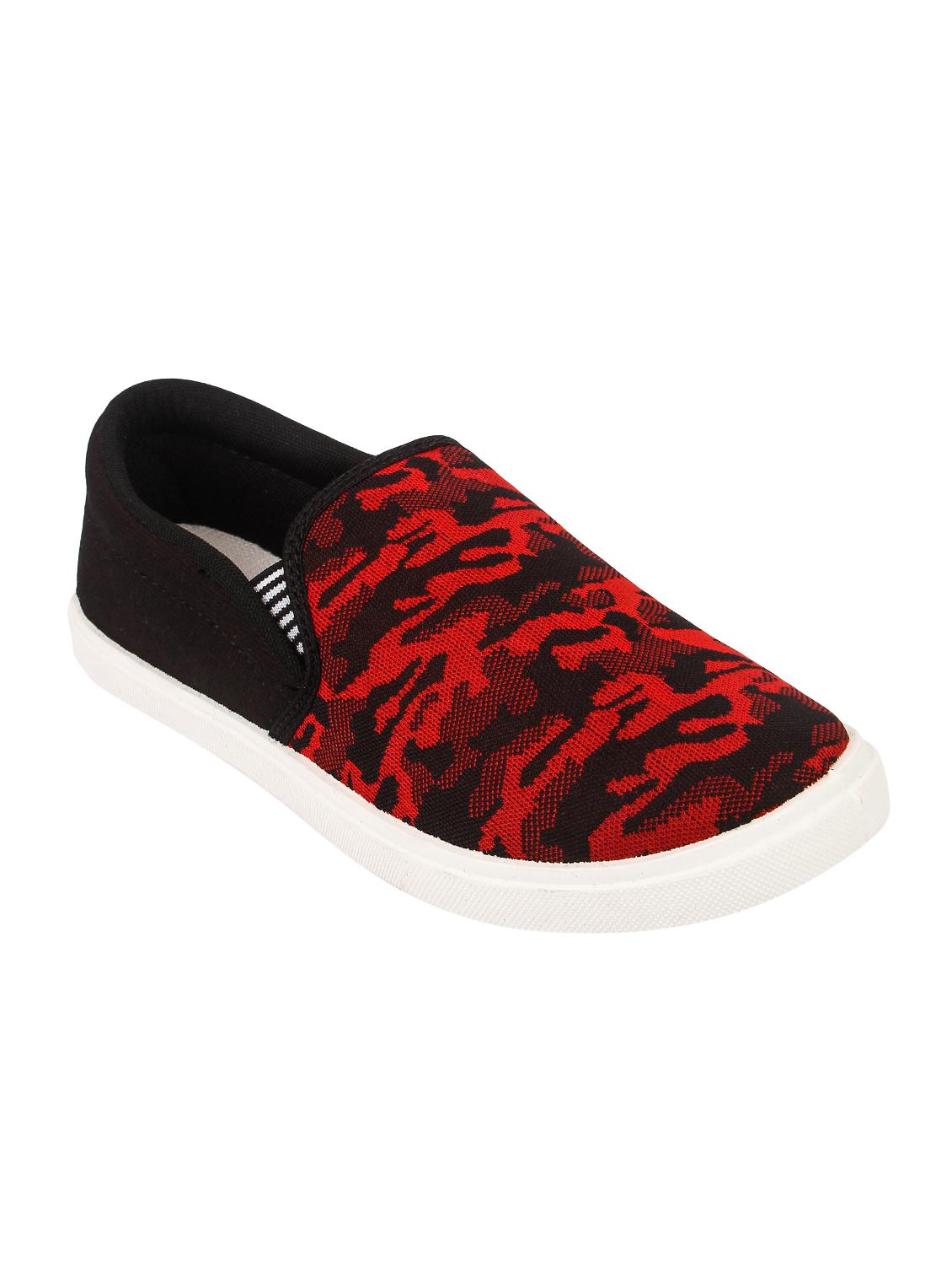 longwalk red canvas slipons - 16432700 - Zoom Image - 1