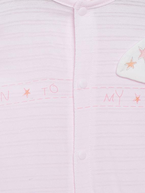 pink cotton romper - 16433944 - Zoom Image - 3